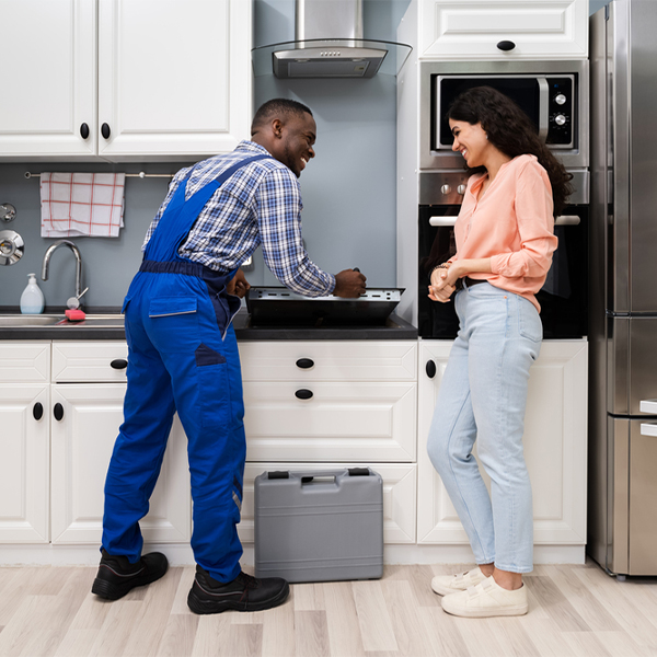 can you provide an estimate for cooktop repair before beginning any work in Staley NC